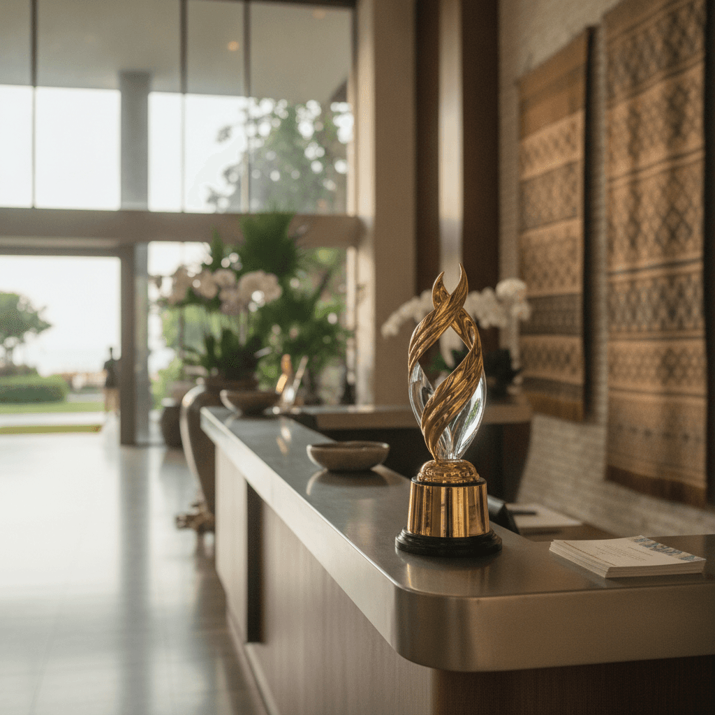 Мотобайки Chang Thai Rentals припаркованы на фоне пляжа Патонг и отеля Marriott, Пхукет, Таиланд.